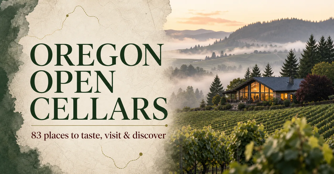 Oregon Open Cellars winery directory